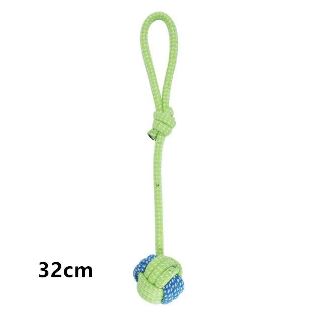 Dog Interactive Cotton Toothbrush Rope