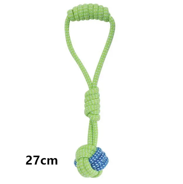 Dog Interactive Cotton Toothbrush Rope