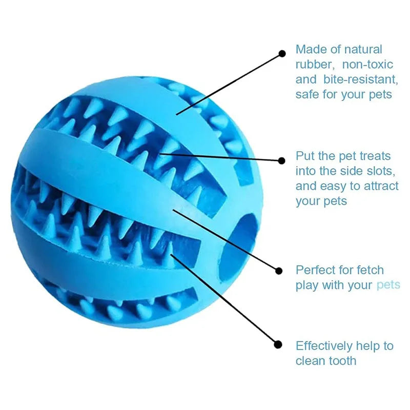 Tooth Cleaning Food Feeder Silicone Ball
