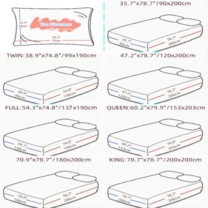 Kuup Satin Dream Bedding Set (3PCS)