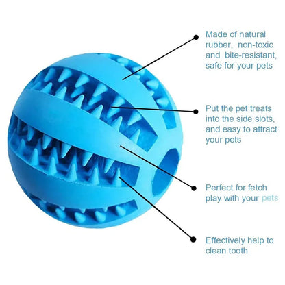 Tooth Cleaning Food Feeder Silicone Ball