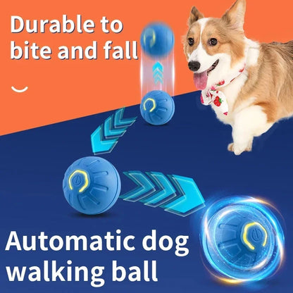 Automatic Moving And Bouncing Ball For Dogs And Cats