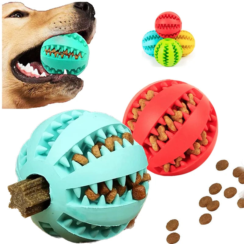 Tooth Cleaning Food Feeder Silicone Ball